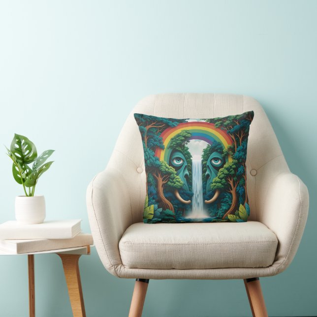 forest art cushion (Chair)