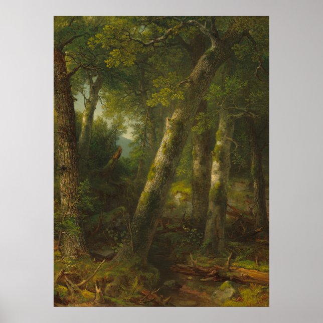 Forest - Asher Durand Fine Art Poster (Front)