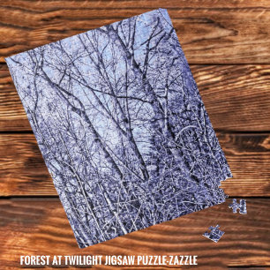 Forest At Twilight Jigsaw Puzzle