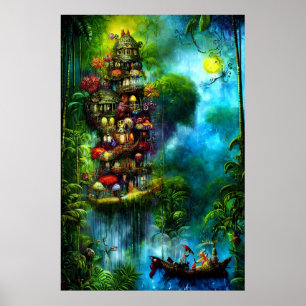 Forest Bathing #17 (Portrait)  Poster