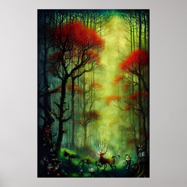 Forest Bathing #5 (Portrait)  Poster (Front)