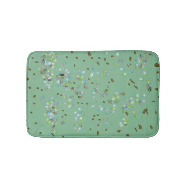 Forest Birds Bath Mat (Front)