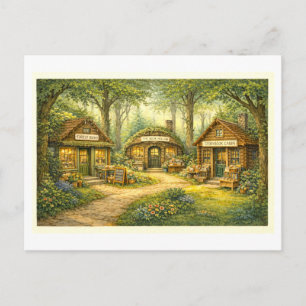Forest Bookstores Postcard