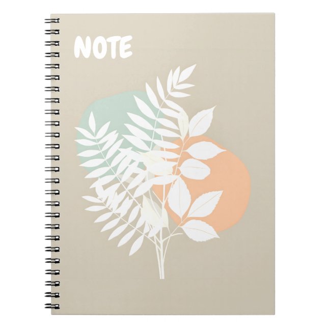 Forest Breeze Premium Note Notebook (Front)