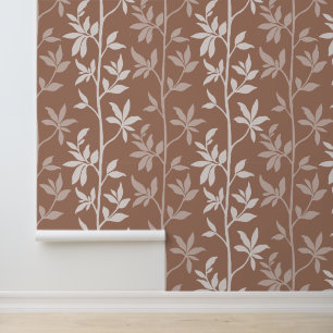 Forest Breeze Silhouette L 2b minimal botanic Wallpaper