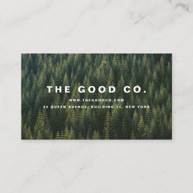 Forest Business Card (Front)