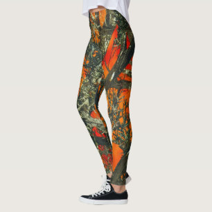 Forest Camo Pattern Leggings