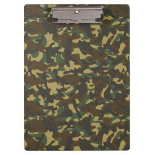 Forest Camouflage  Clipboard
