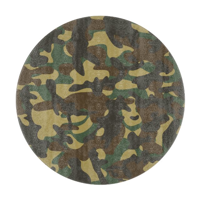 Forest Camouflage  Cutting Board (Front)