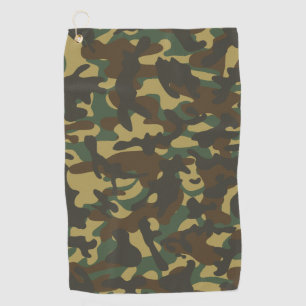 Forest Camouflage  Golf Towel