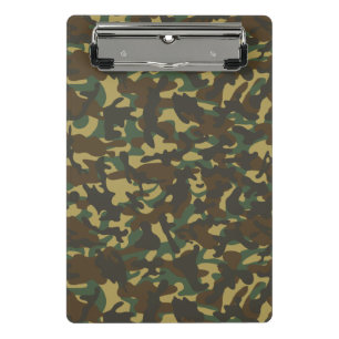 Forest Camouflage  Mini Clipboard