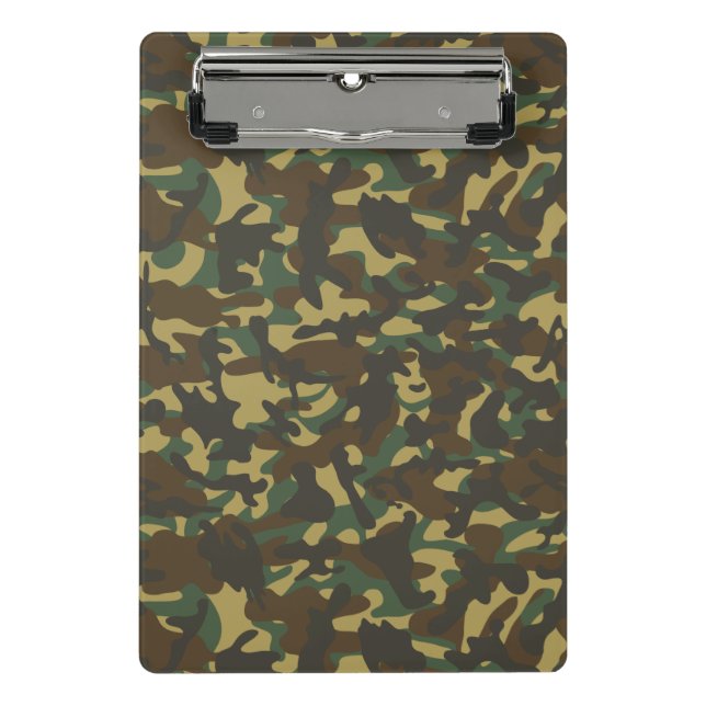 Forest Camouflage  Mini Clipboard (Front)