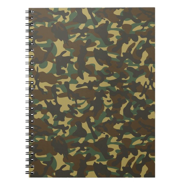 Forest Camouflage  Notebook (Front)