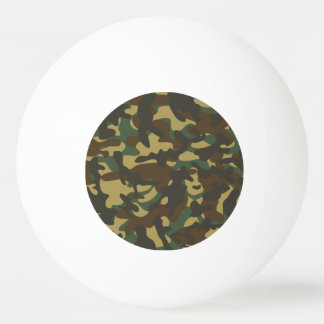 Forest Camouflage Ping Pong Ball