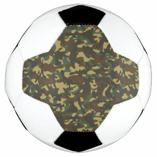 Forest Camouflage Soccer Ball