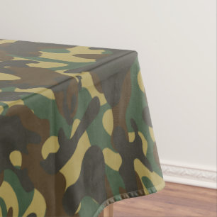 Forest Camouflage  Tablecloth