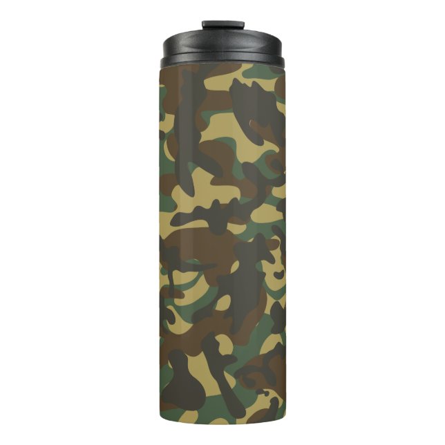 Forest Camouflage  Thermal Tumbler (Front)