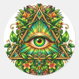 Forest Canopy Eye Sticker