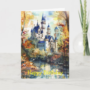 Forest Castle Card