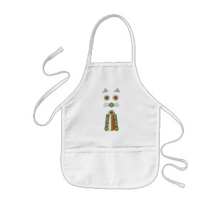 Forest Cat Kids Apron