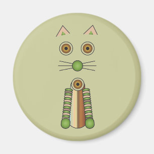 Forest Cat Magnet