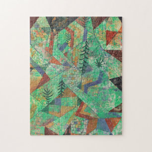 Forest-Construction by Paul Klee Jigsaw Puzzle