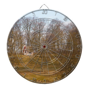 Forest cottage dartboard