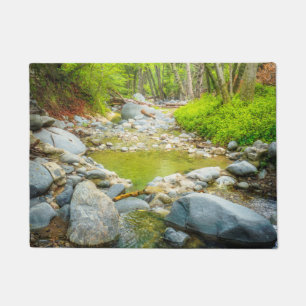 Forest Creek Doormat Woodland Nature Decor