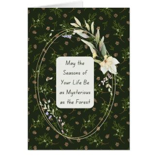 Forest – Dark Cottagecore Birthday Card