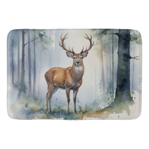 Forest Deer Bath Mat