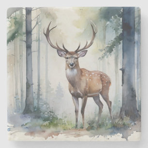 Forest Deer Coaster