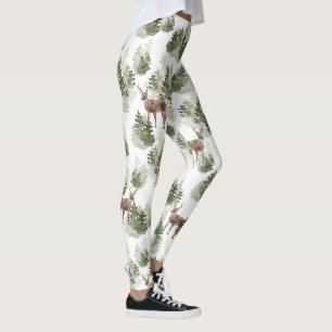 Forest Deer Woods Leggings