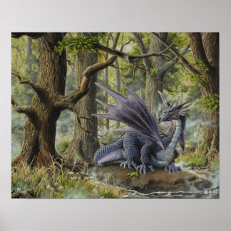 Forest Dragon -  by Marc-André Huot Poster