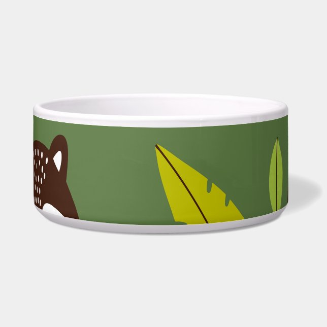 Forest dwellers: Scandinavian children's pattern. (Front)