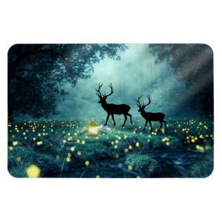 Forest Elk Flexible Photo Magnet