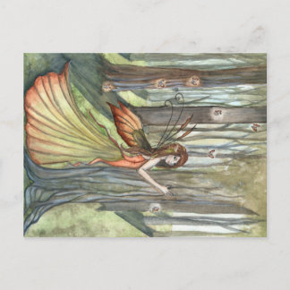 Forest Enchantment Fairy Art Postcard