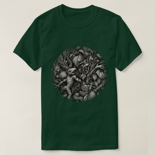 Forest Faces T-Shirt (Design Front)