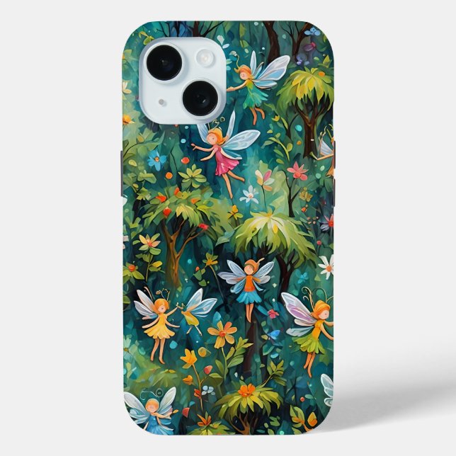 Forest Fairies Case-Mate iPhone Case (Back)