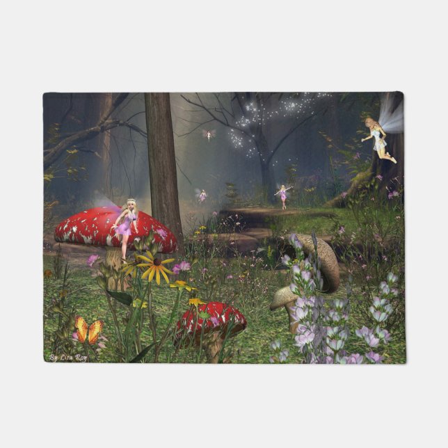 Forest fairy doormat (Front)