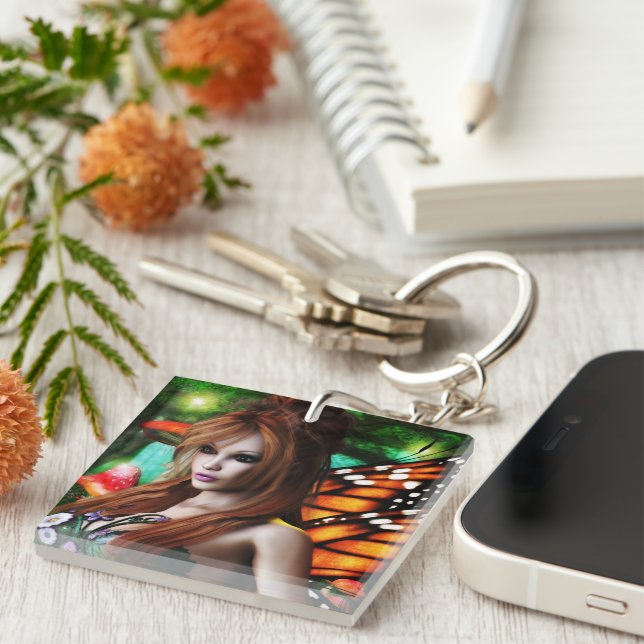 Forest Fairy Key Ring (Front Right)