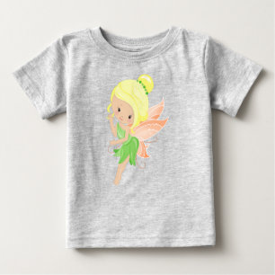 Forest Fairy, Magic Fairy, Cute Fairy, Blonde Hair Baby T-Shirt