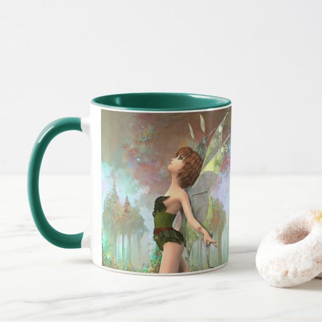 Forest fairy mug (With Donut)