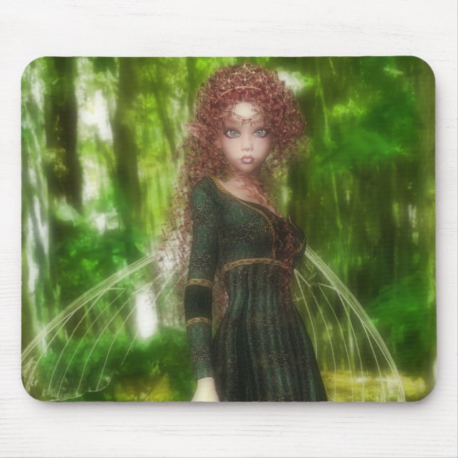Forest Fairy Princess Mouse Pad (Front)