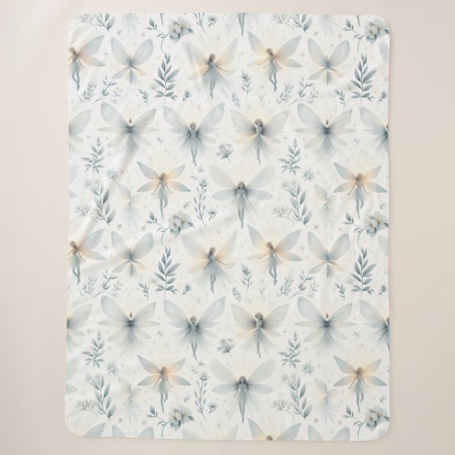 Forest Fairy Sherpa Blanket (Front)