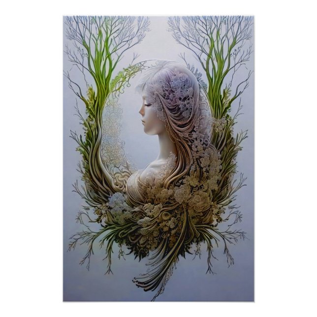 Forest fairy vibes poster (Front)