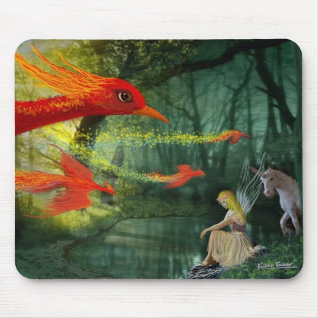 Forest Fantasy 1 Mouse Pad (Front)