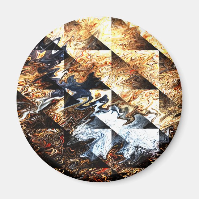 Forest fire damage..... magnet (Front)