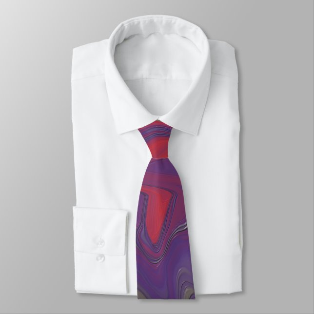 Forest Fire Neck Tie (Tied)
