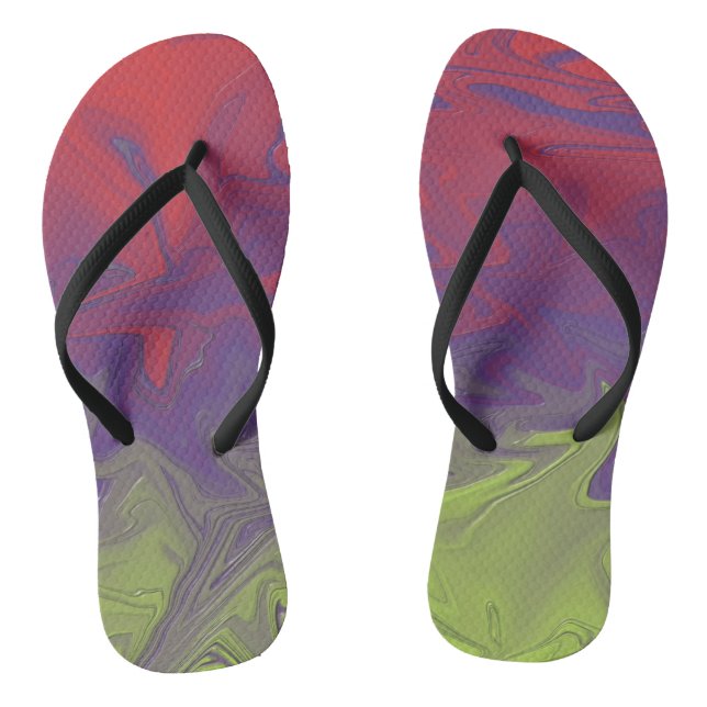 Forest Fire Thongs (Footbed)