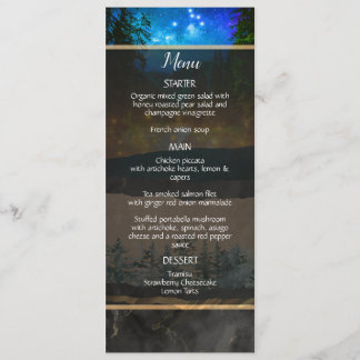 Forest Flat Menu